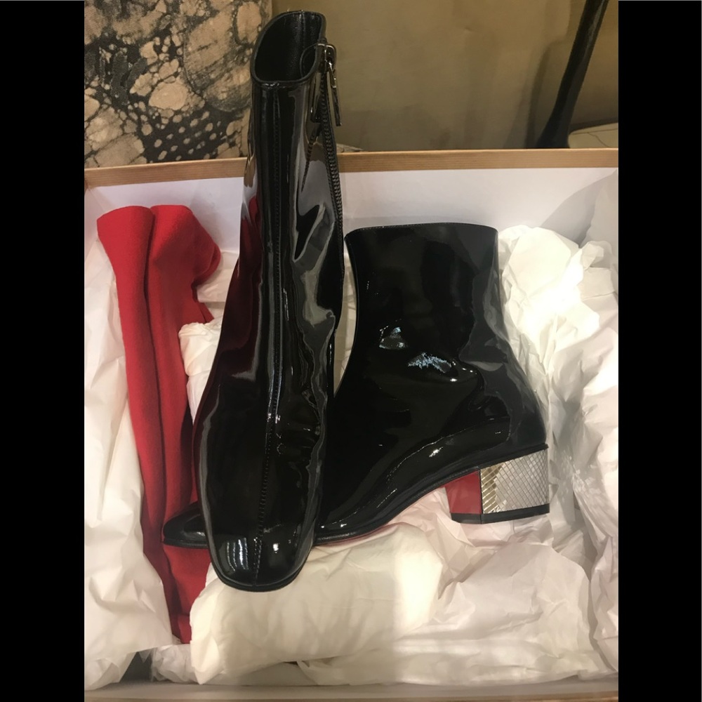 Christian Louboutin Palace 040 MM Boots 35.5 - Picture 4 of 8